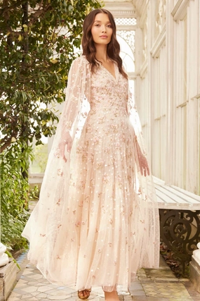 Dahlia Ditsy Ankle Gown Smooth Blend All-day style