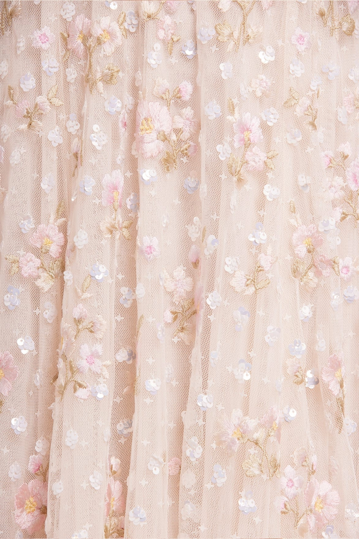 UV-Resistant Dahlia Ditsy Ankle Gown