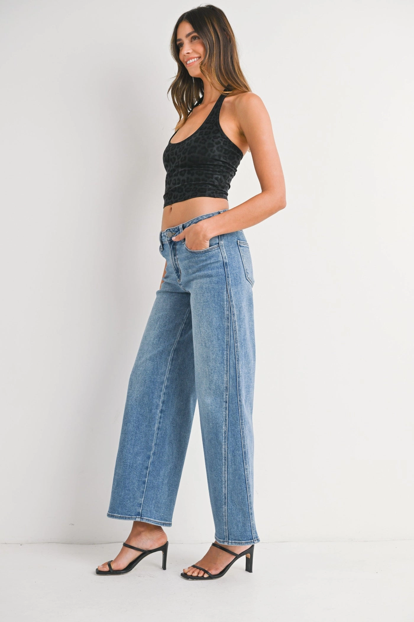 ELENA WIDE LEG JEANS Nature Lover Shopping Day Everyday