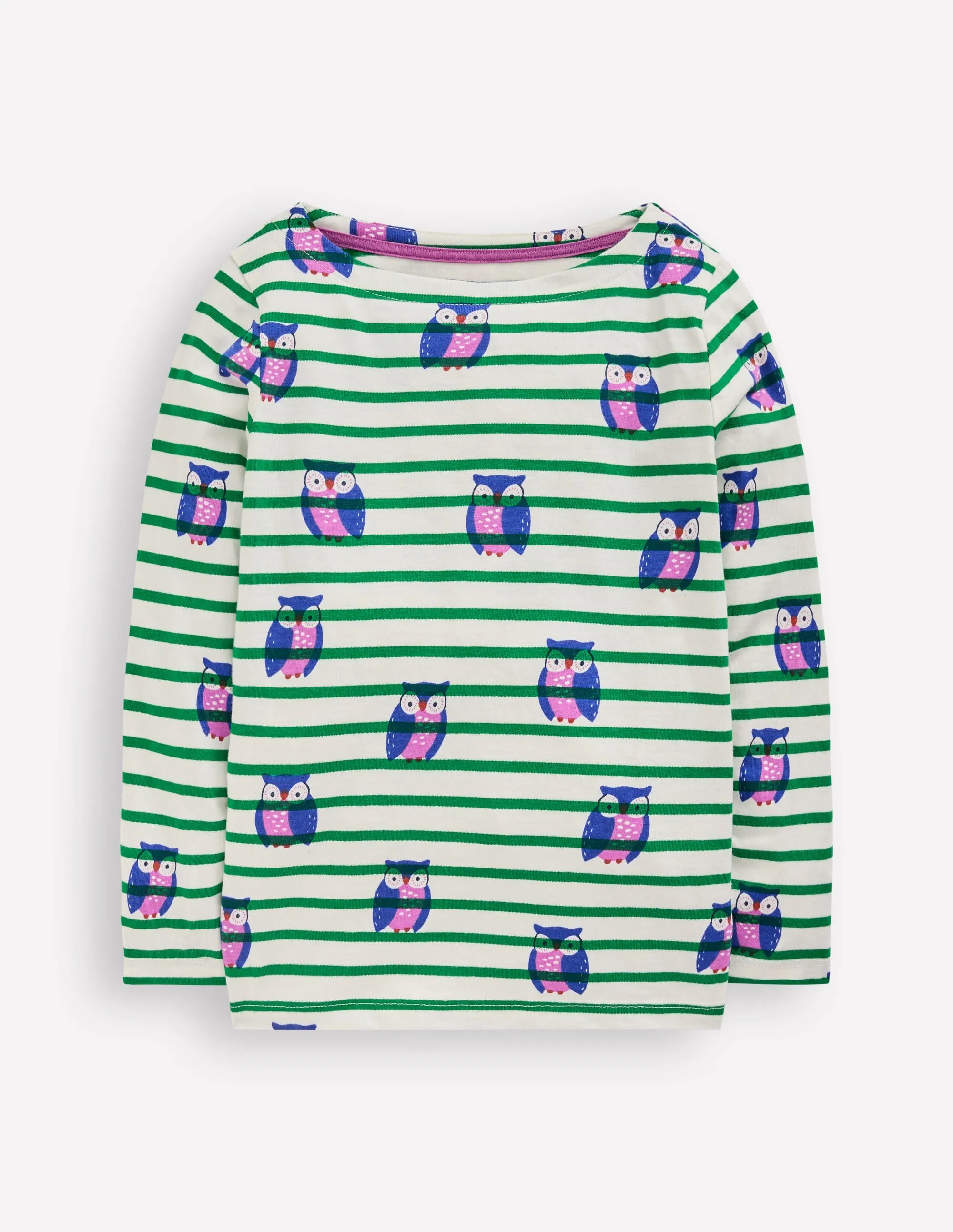 Ella Breton-Ivory/Rich Emerald Owls Thermal Regulating Layer