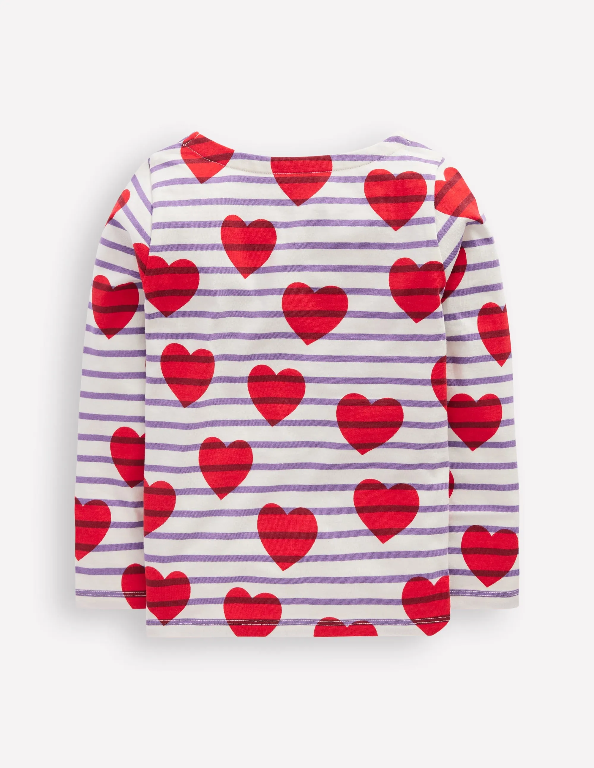 Ella Breton-Stripe Hearts Timeless Wear Formal Style