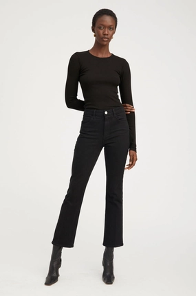 Ella Ankle Flare Denim Comfortable Look