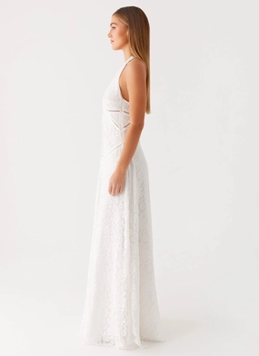 Ember Valley Maxi Dress - Ivory
