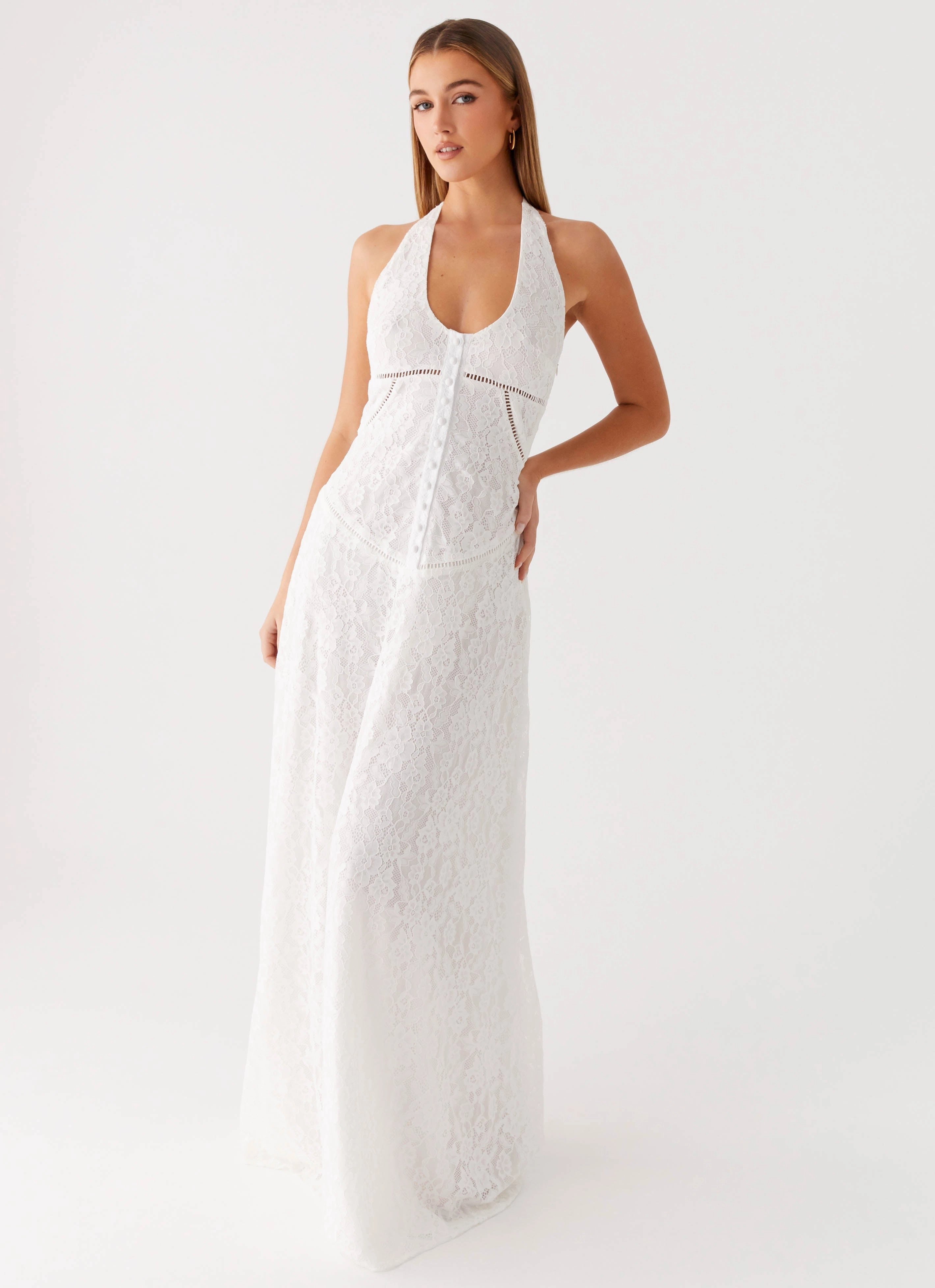 Ember Valley Maxi Dress - Ivory