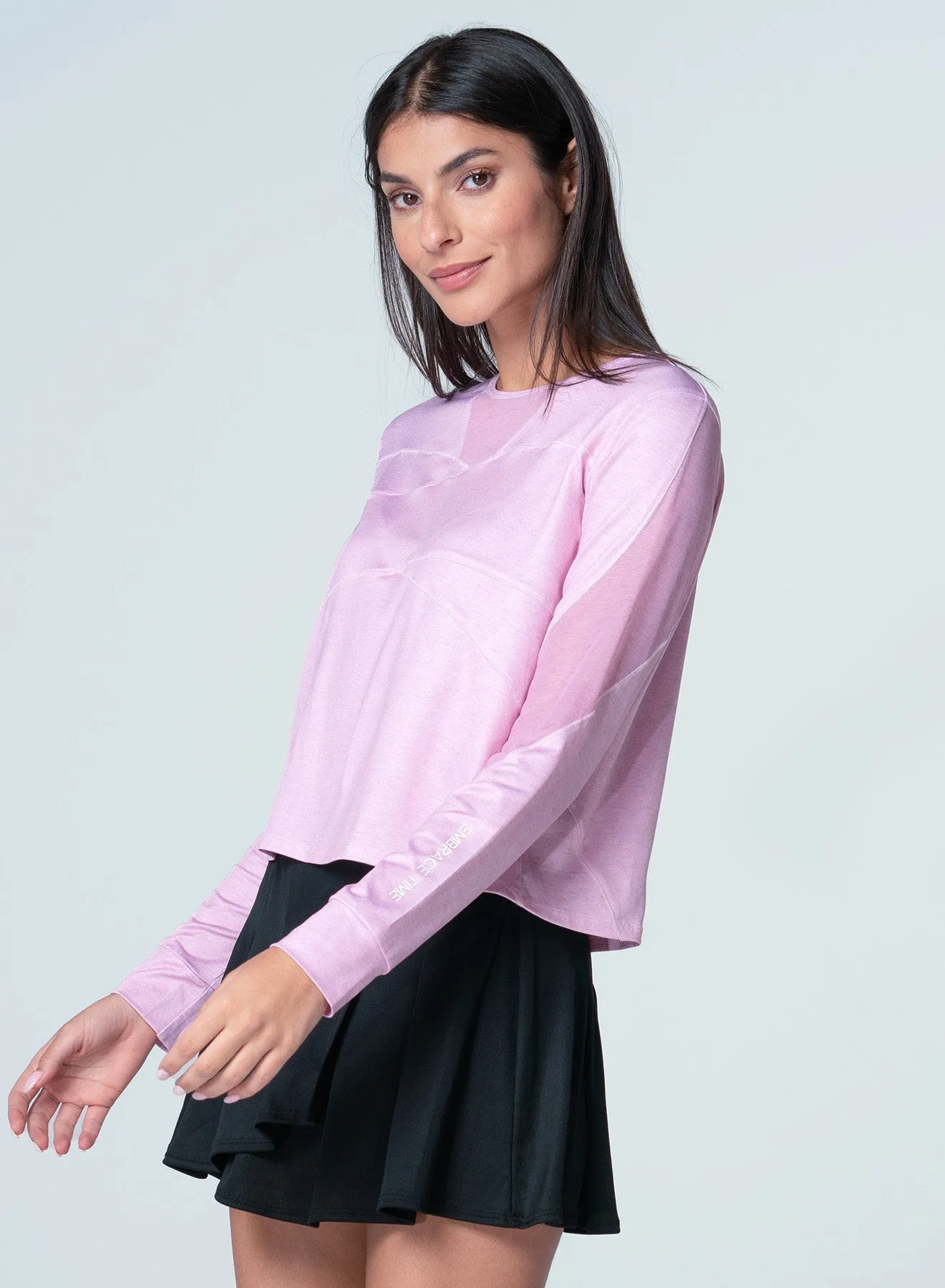 ConvertibleCollar Embrace Time Long Sleeve