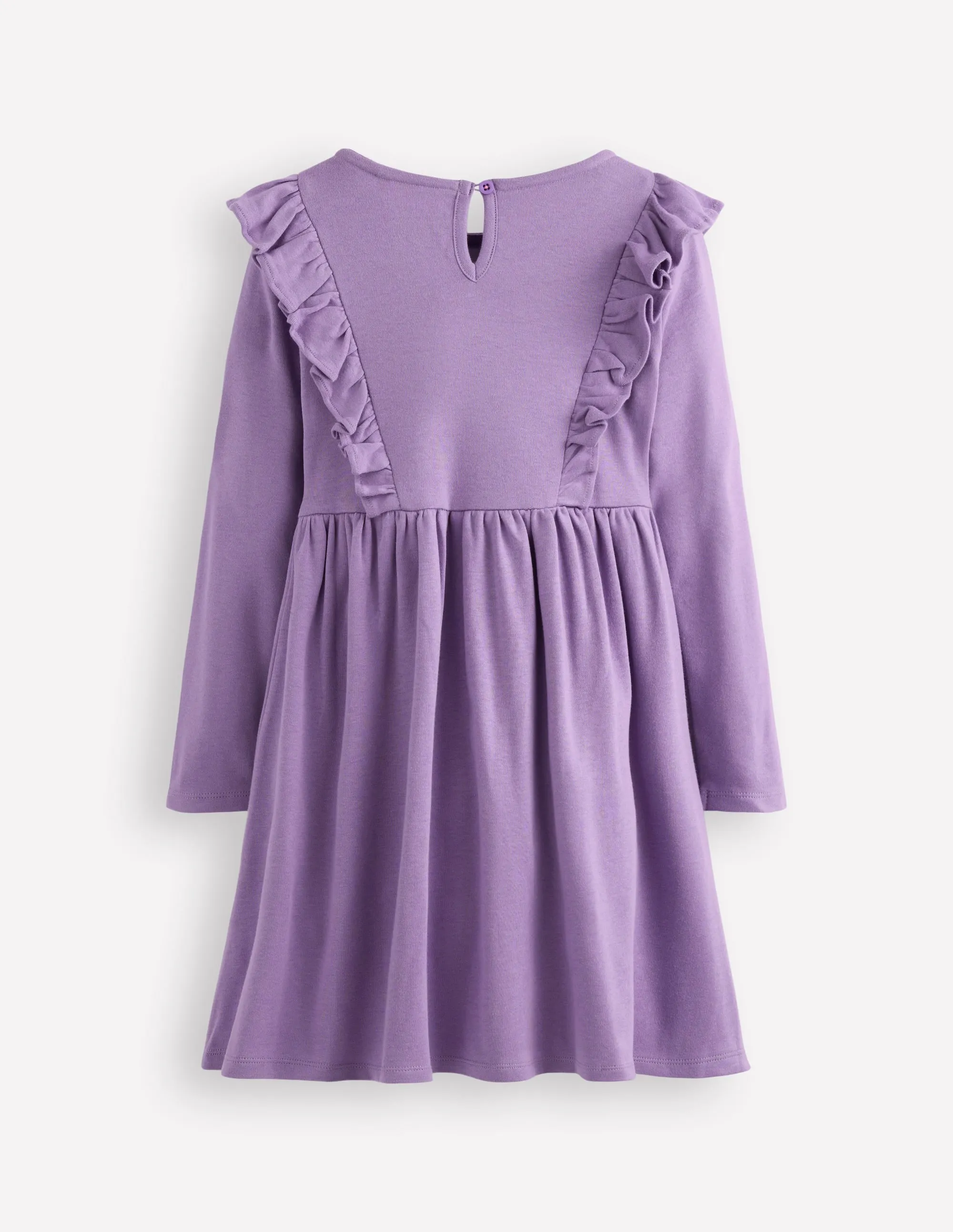 Embroidered Bodice Dress-Grape Lilac UVProtectiveLayer