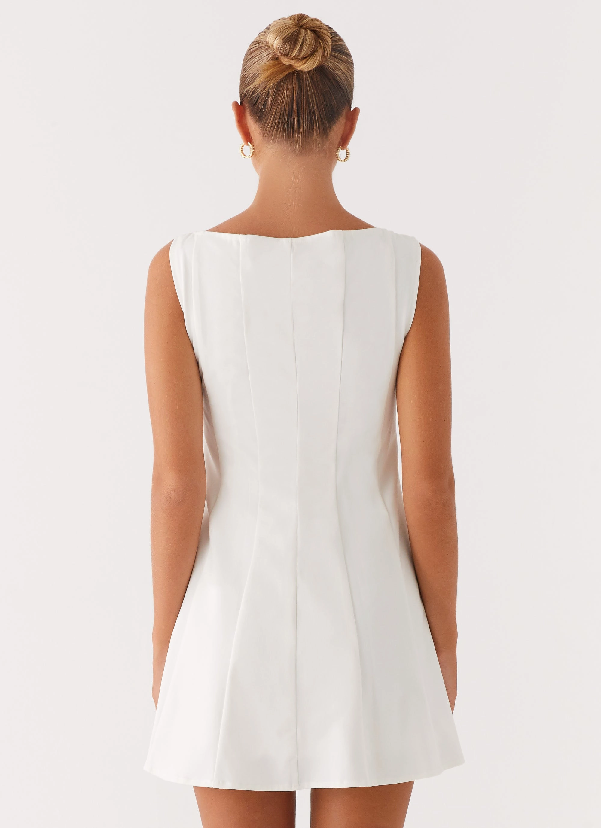 Emelie Mini Dress - White