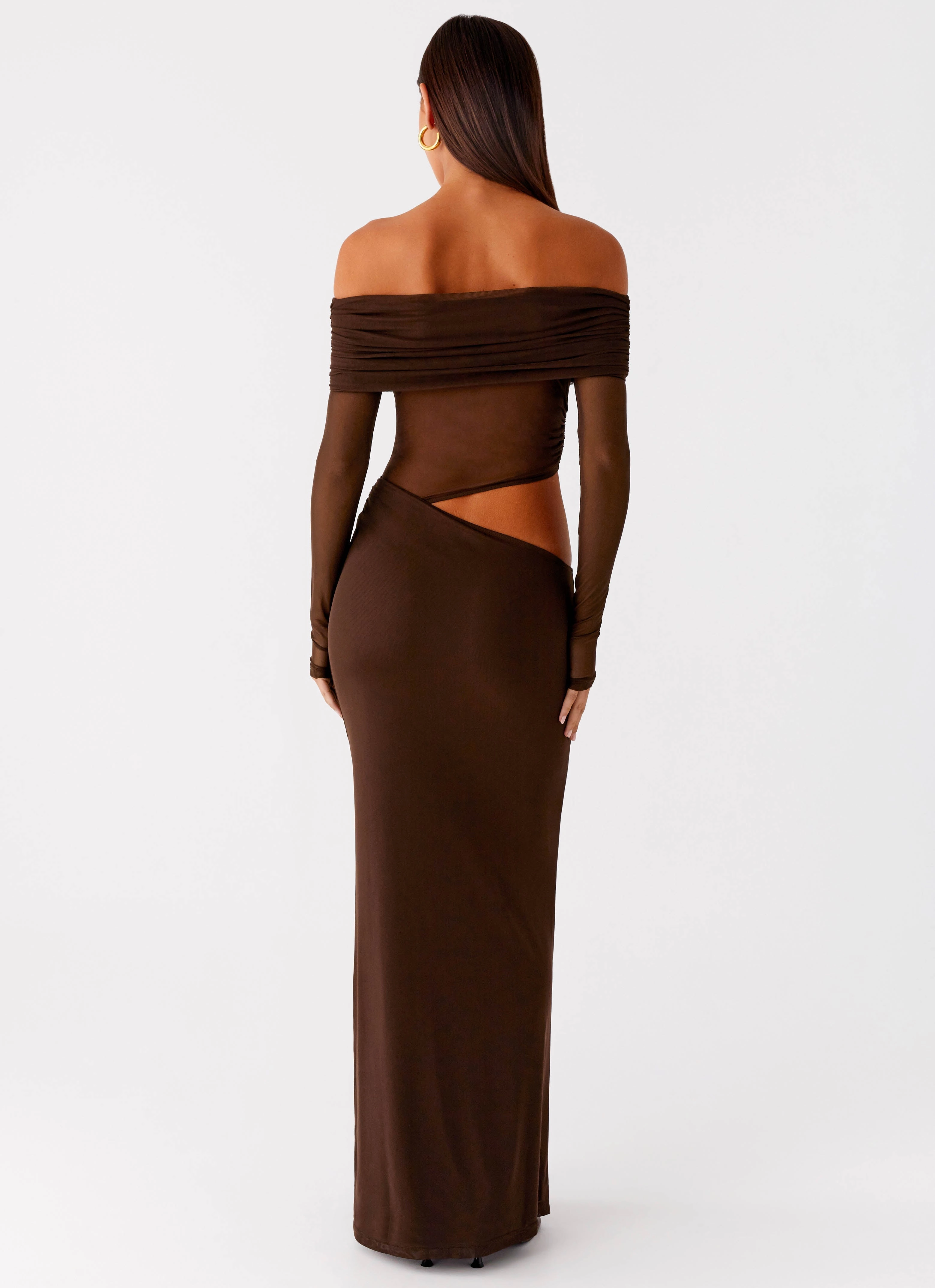 Emery Maxi Dress - Chocolate