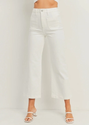 EMMY SAILOR POCKET WIDE-LEG JEANS Affordable Fashion Lover Daily Musthave