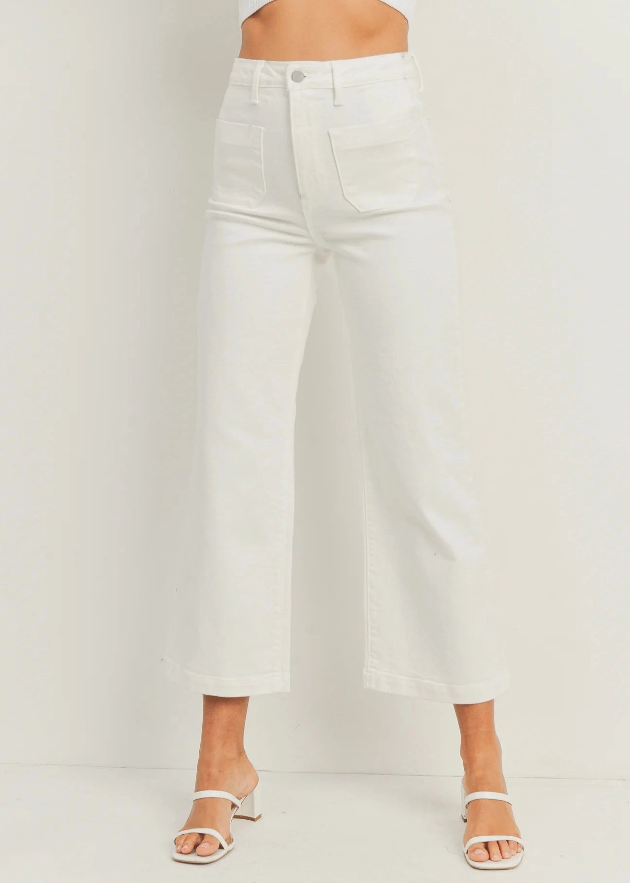EMMY SAILOR POCKET WIDE-LEG JEANS Affordable Fashion Lover Daily Musthave