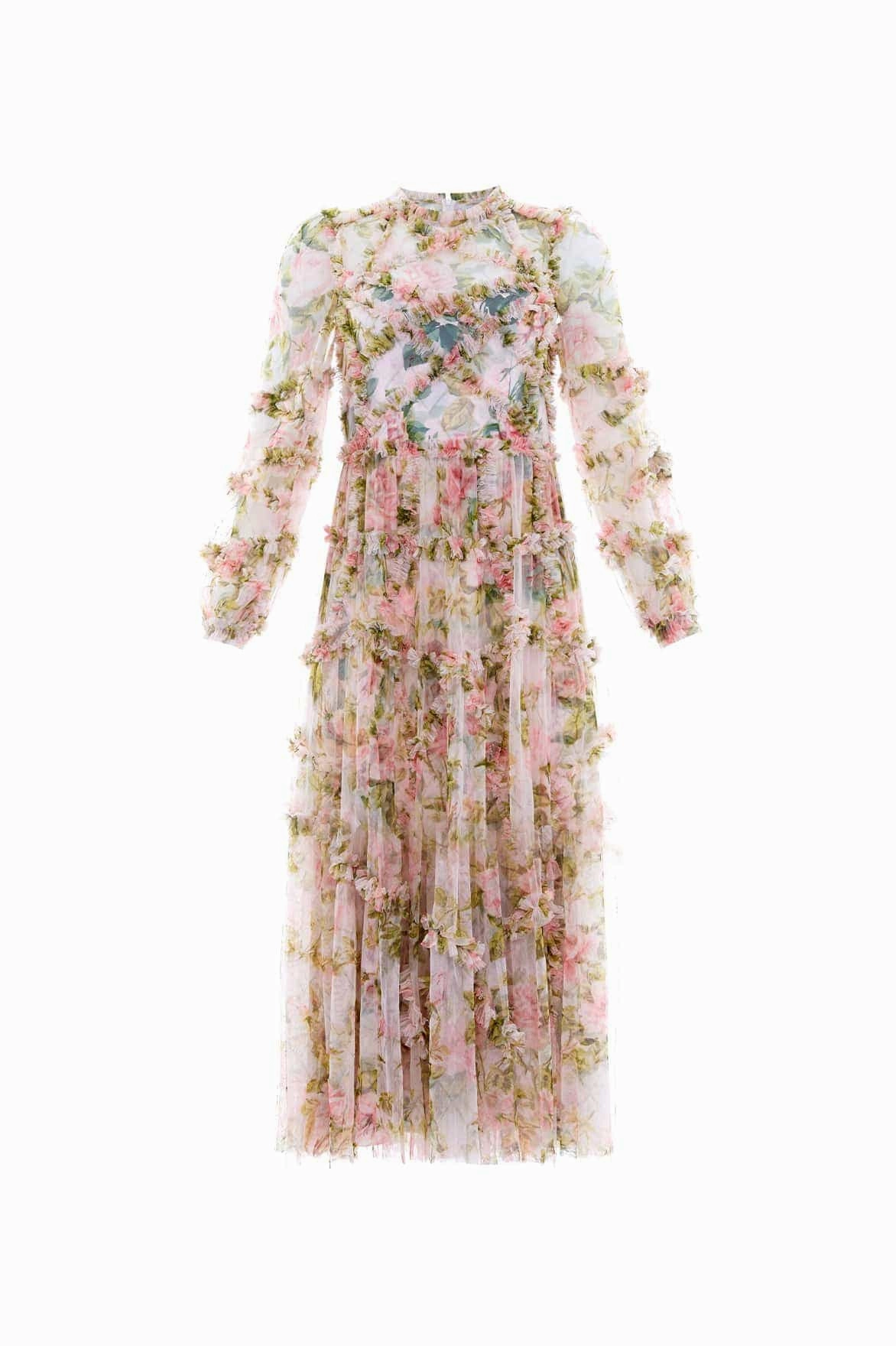 Soft Fashion English Rose Diamond Ruffle Ballerina Dress