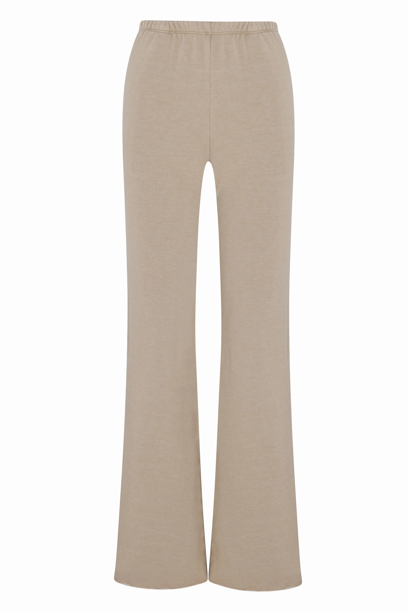 Flatlock Seam Technology Light Khaki Straight Leg Sweatpants