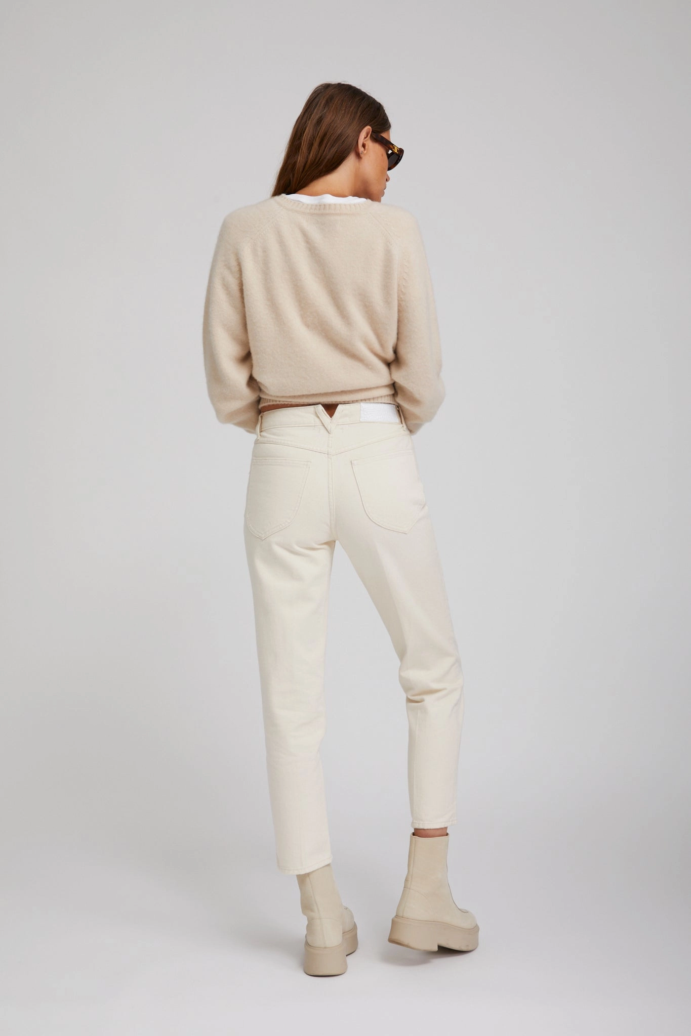 All Day Comfort Yoko Crop Straight Leg Denim