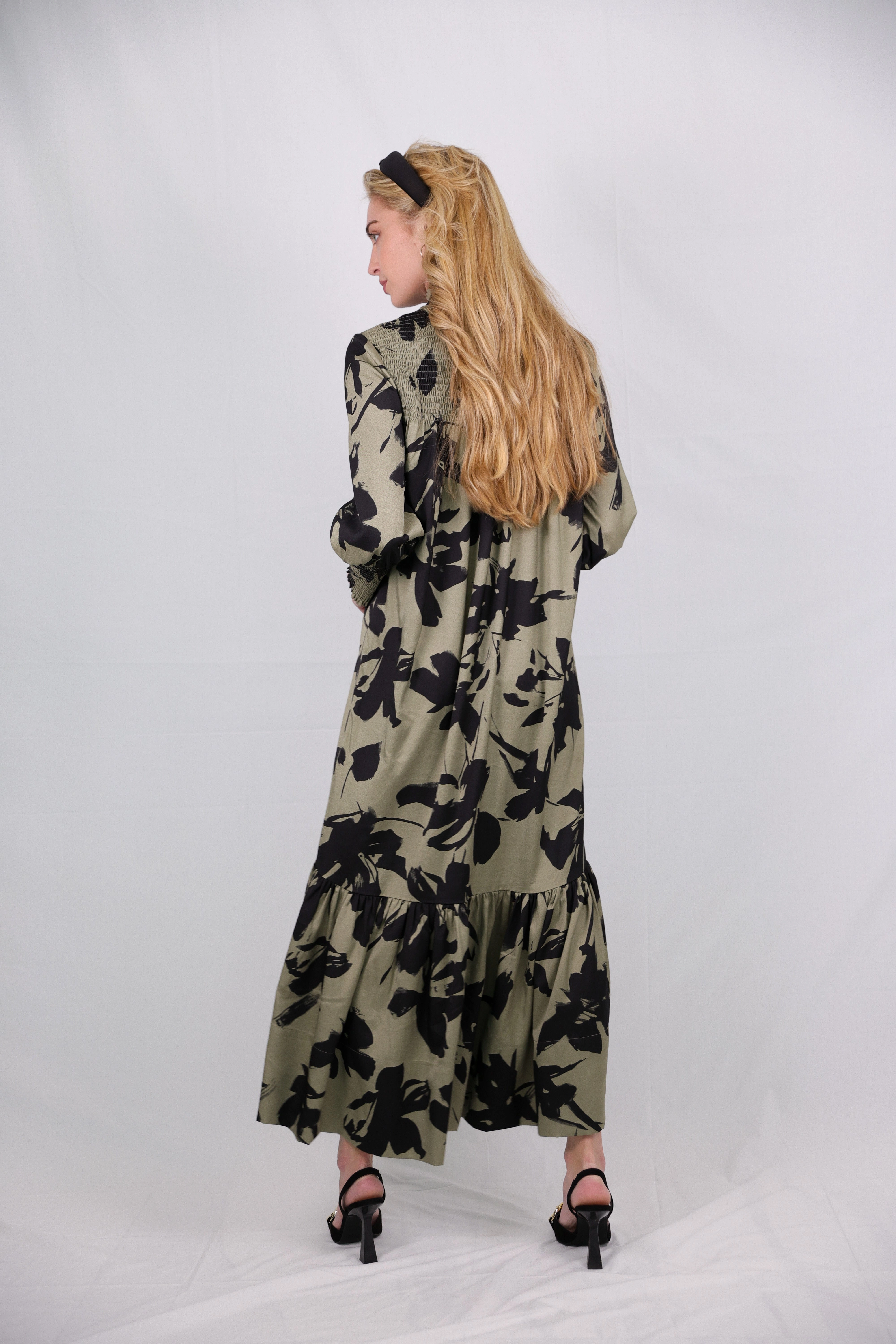 Esme Hunter Floral Maxi Dress Practical-Style Comfy Look