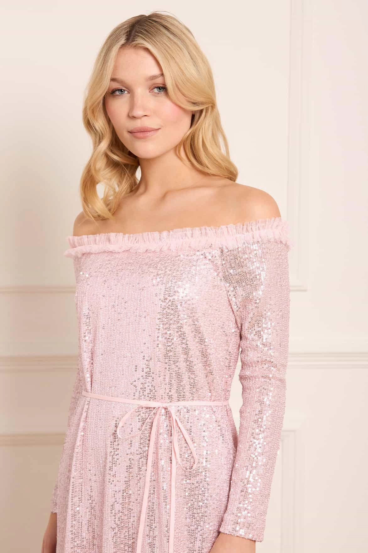 Esme Off-Shoulder Ballerina Dress Heritage-Brand