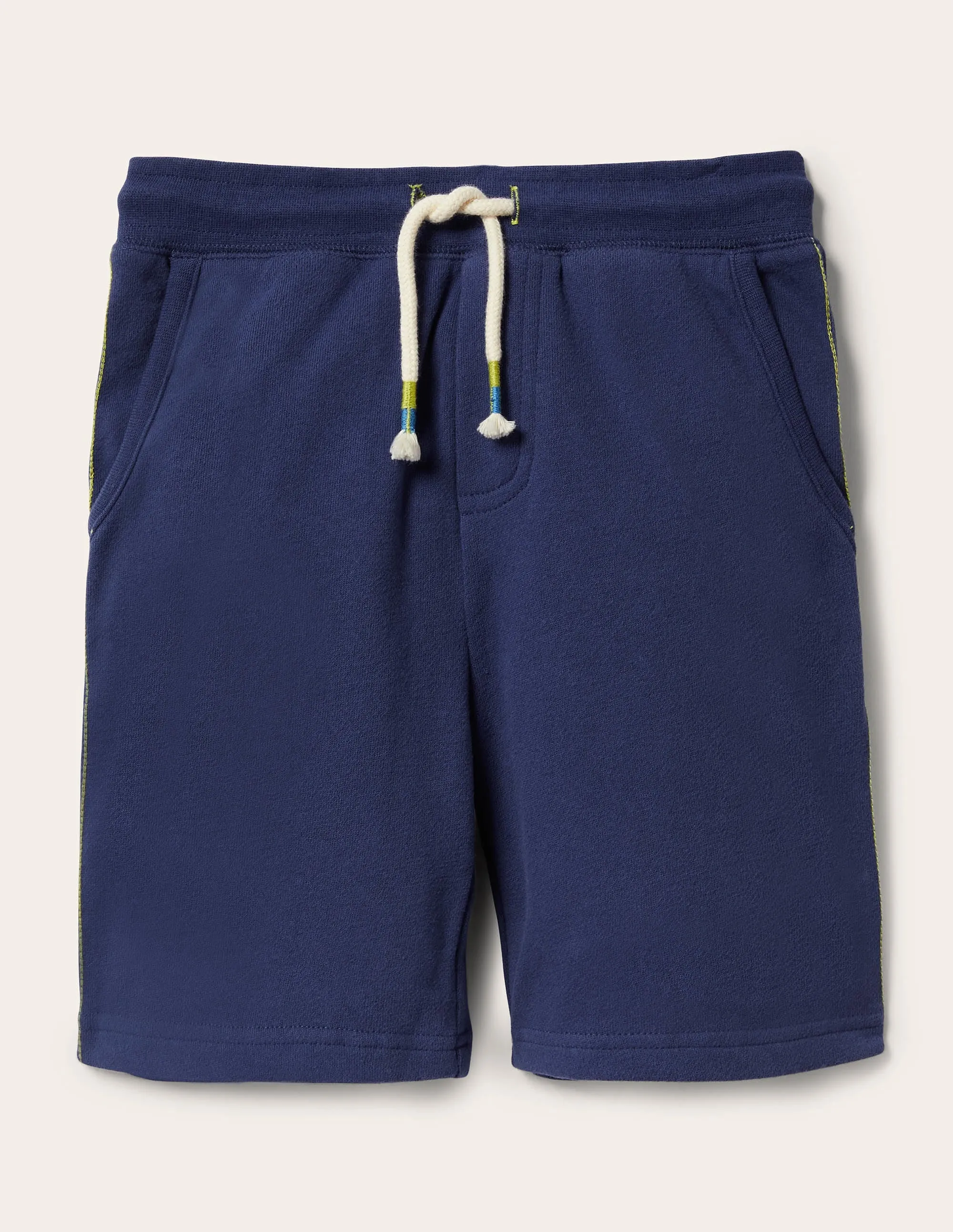 Essential Sweatshorts-Starboard Blue music event look slim cut
