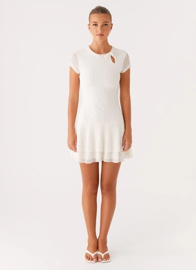 Esty Mini Dress - Ivory