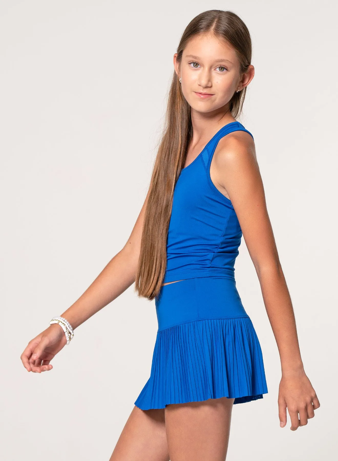 Drop Shoulder Cut Elastic Edge Binding Mia Tank