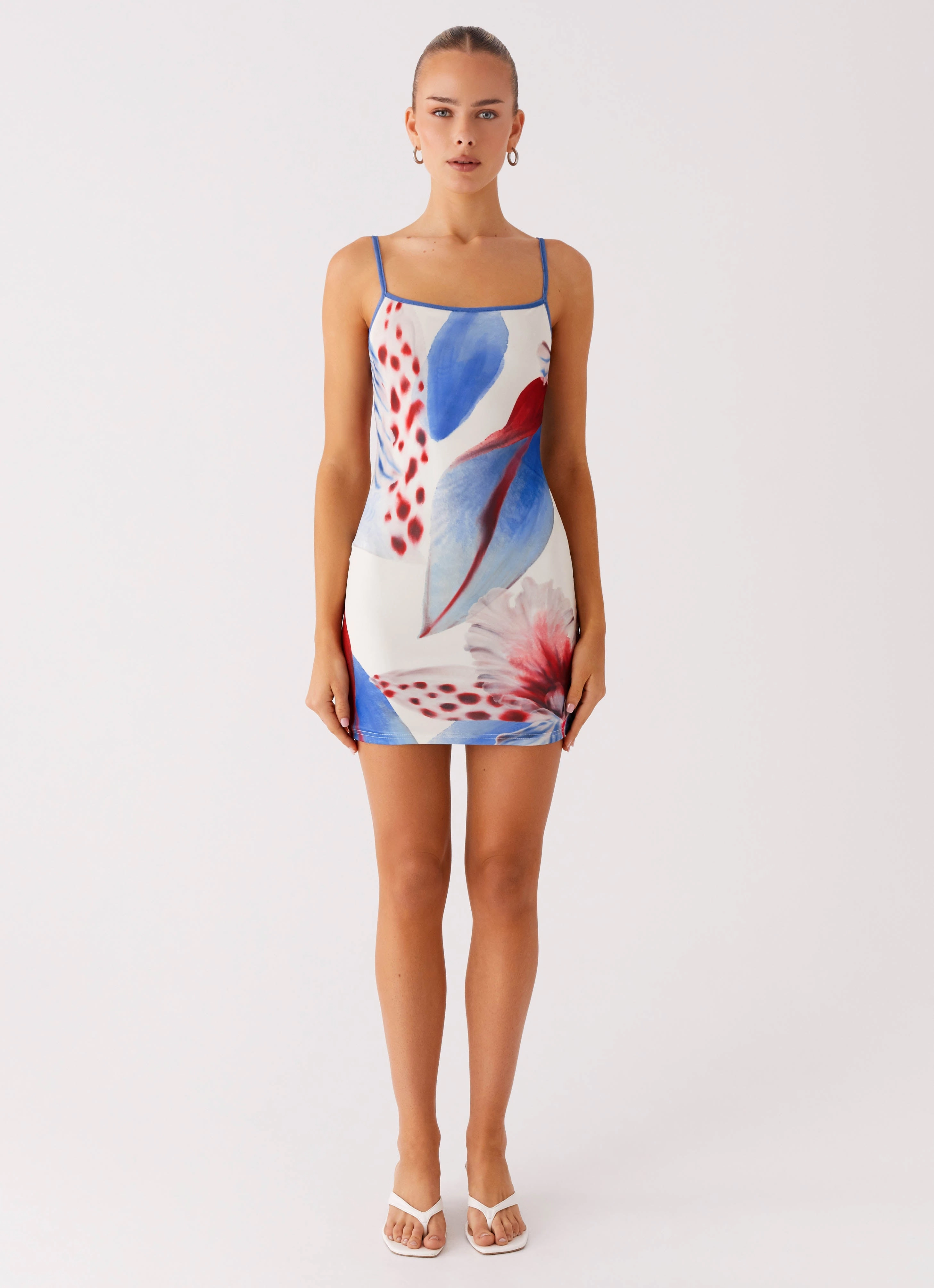 Everett Mini Dress - Deep Sea Bloom