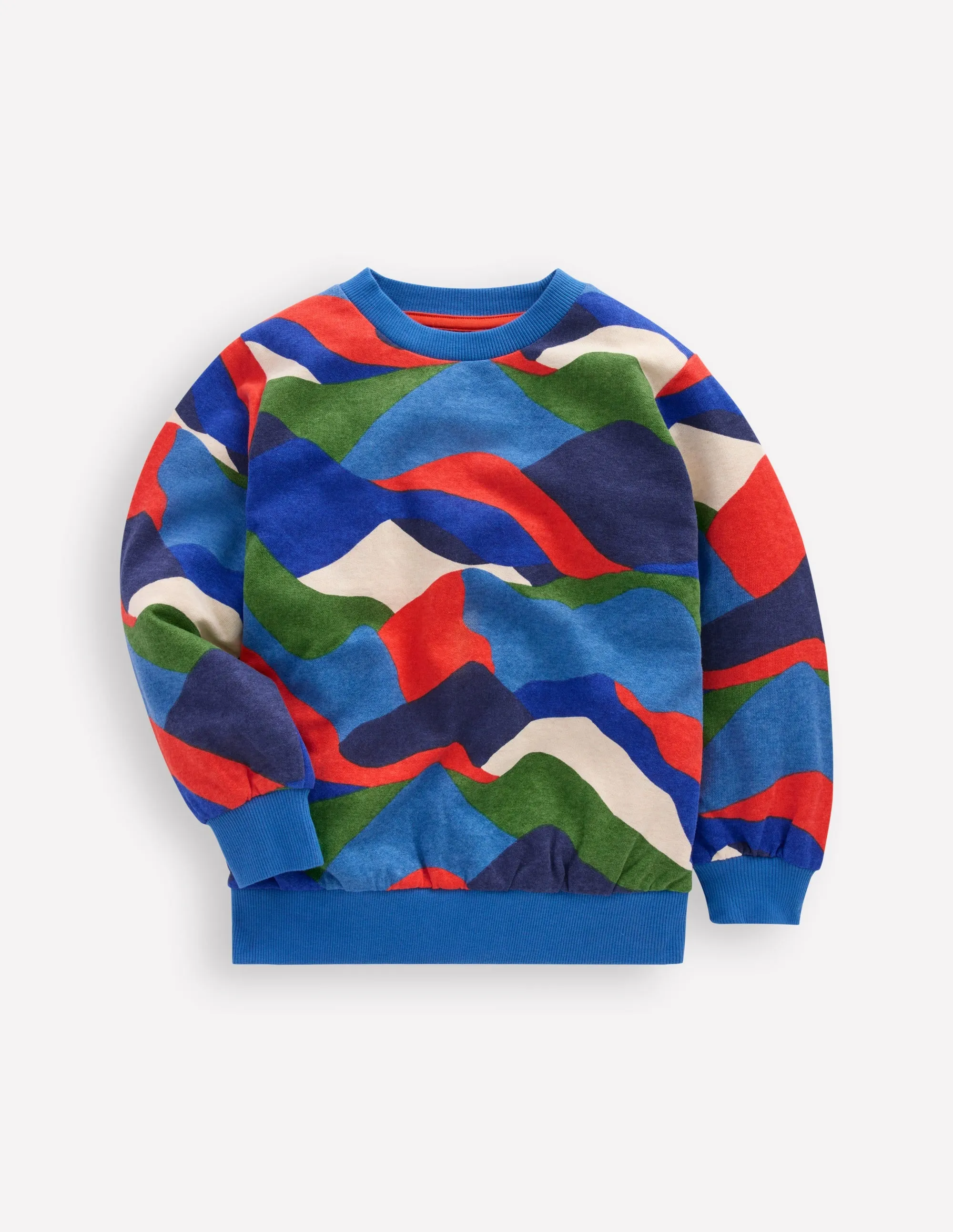 HygienicCoating Everyday Printed Sweatshirt-Abstract Landscape
