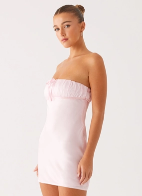 Evity Mini Dress - Pink