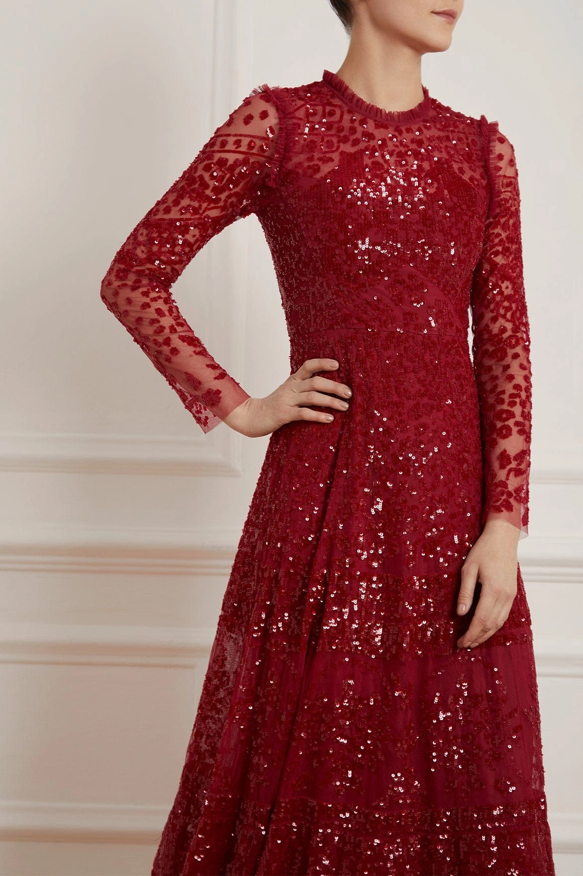 Aurora Ballerina Dress Silk-Blend