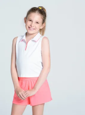 ThermalRegulating Club Zip Sleeveless Polo