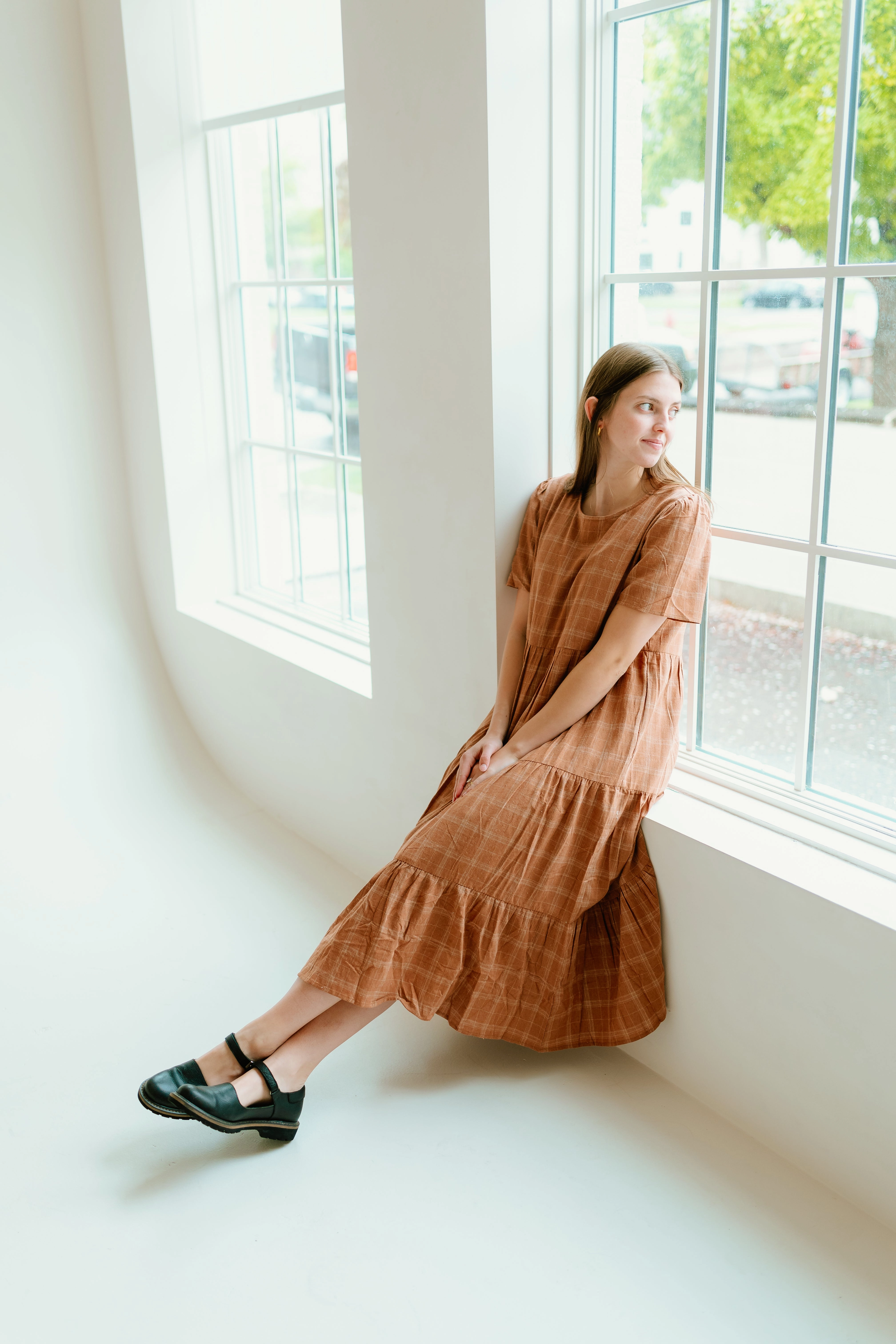 Leslie Dress Bare Glow Luxe Fit