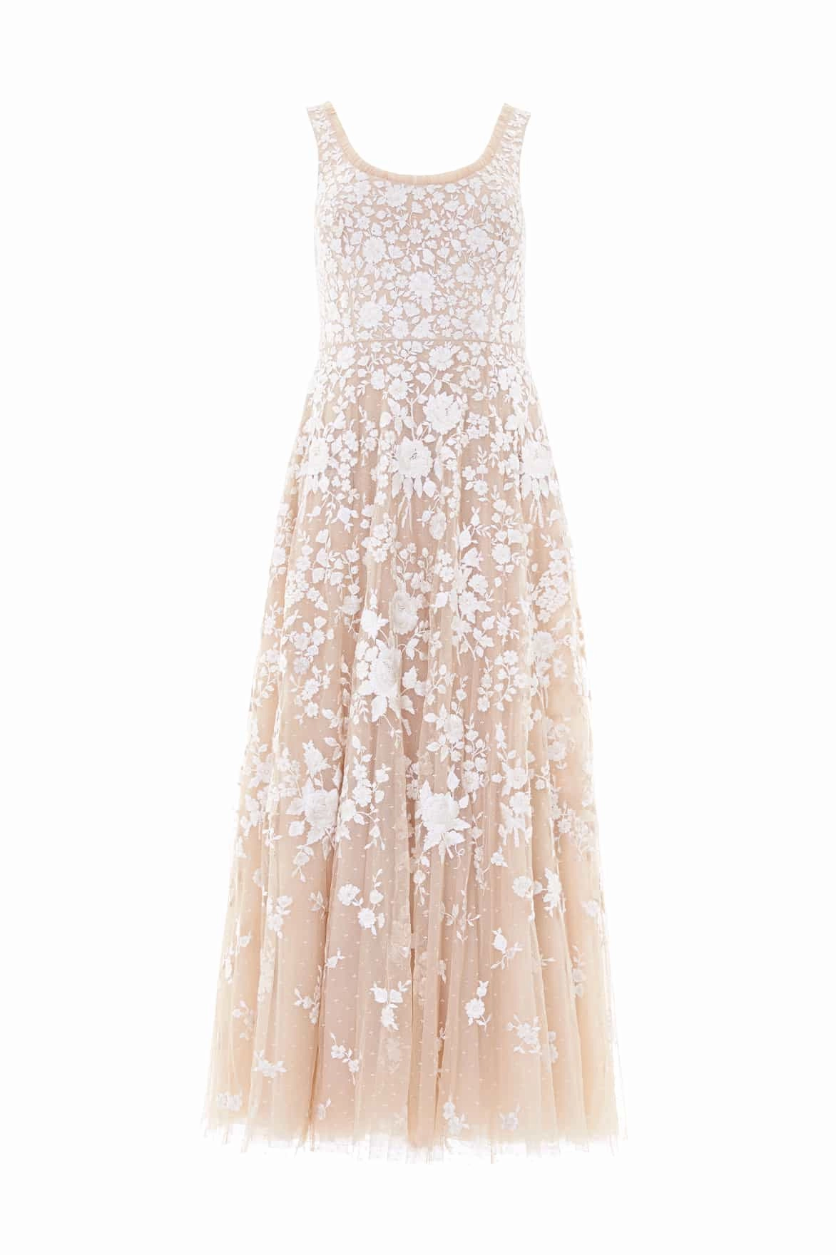 Calm Movement Everyday Movement Rosa Scoop Neck Ankle Gown