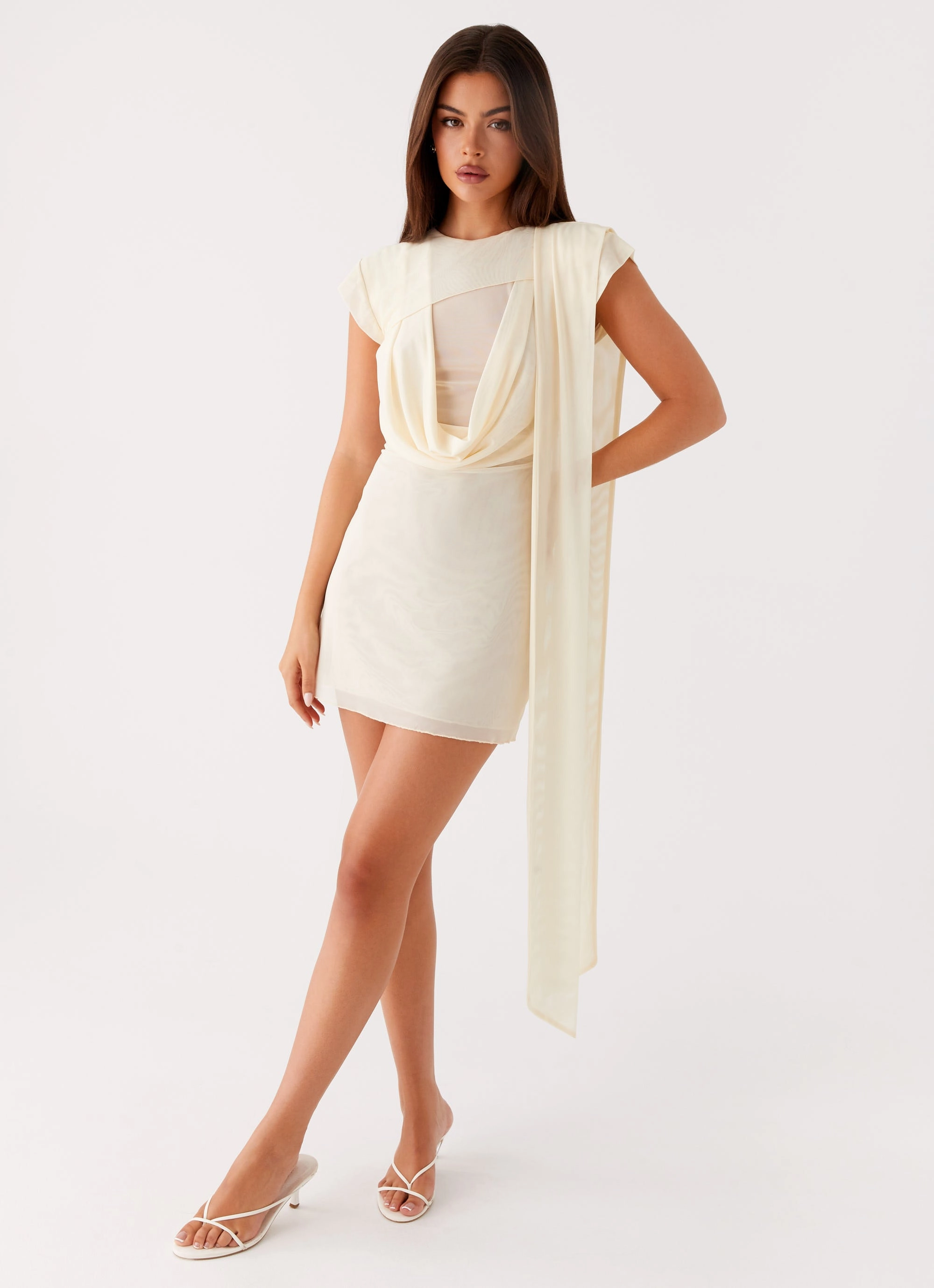 Felipe Mini Dress - Yellow