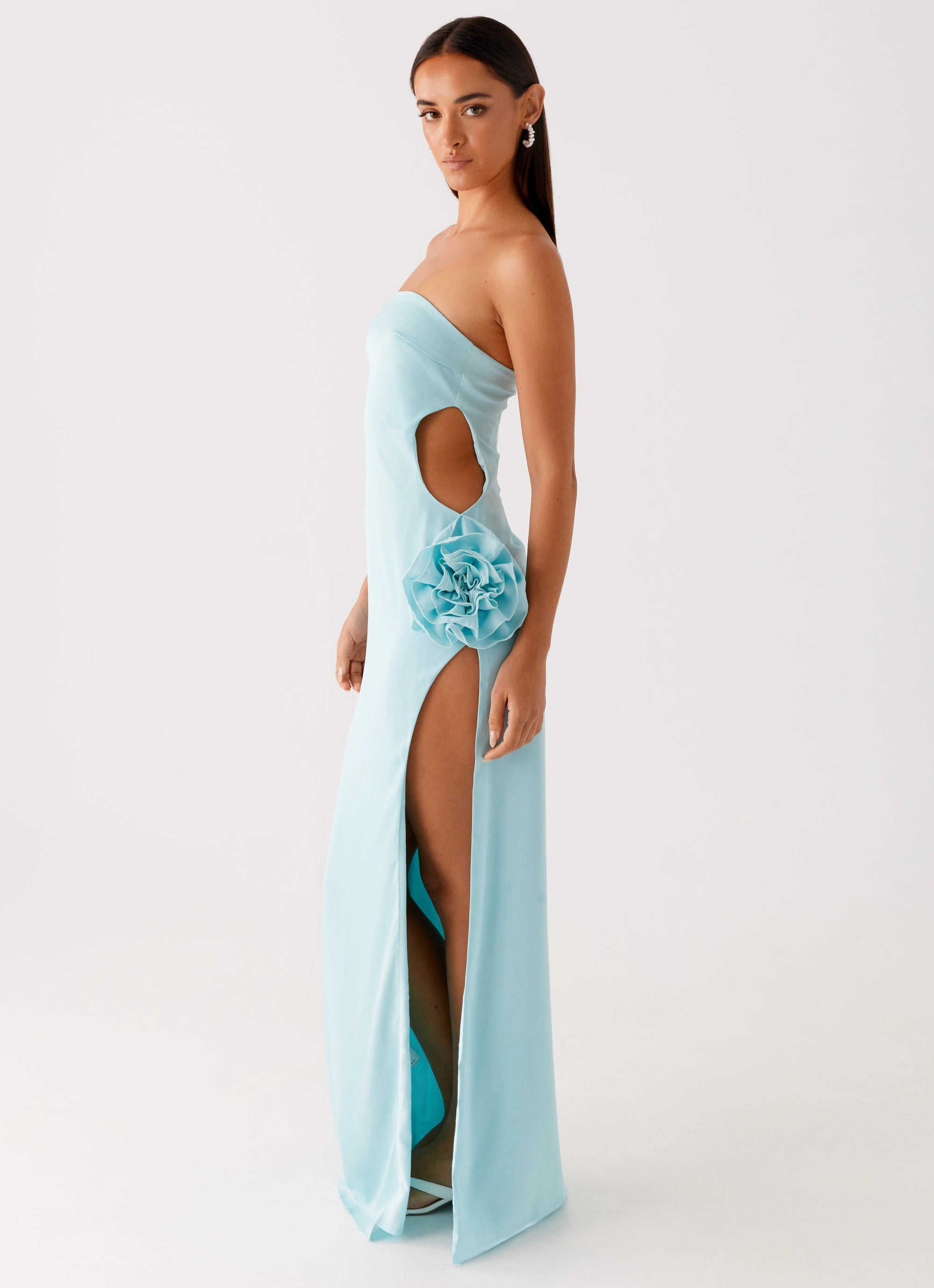 Fenway Strapless Maxi Dress - Mint