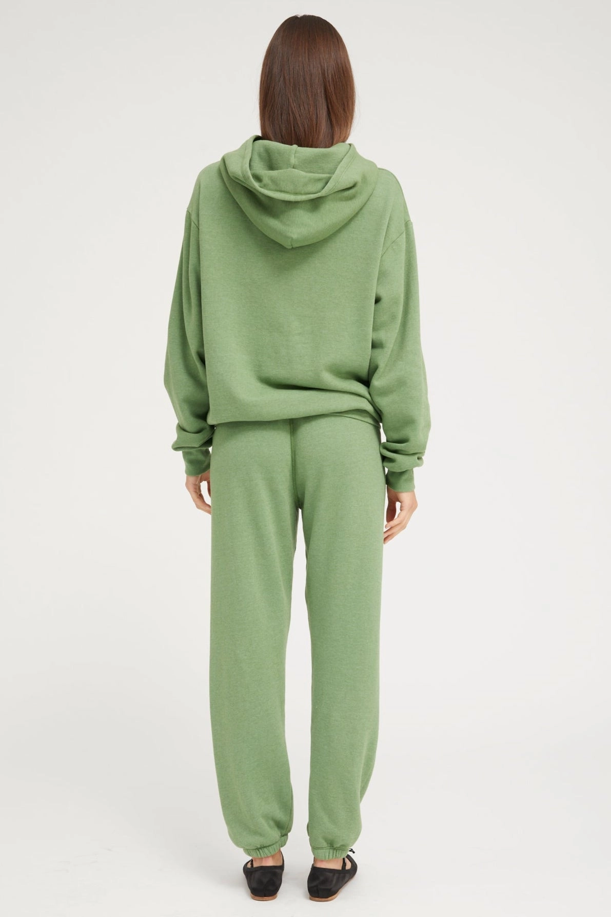 Fern Heart Hoodie Ventilated Back Panels Multi Panel Design