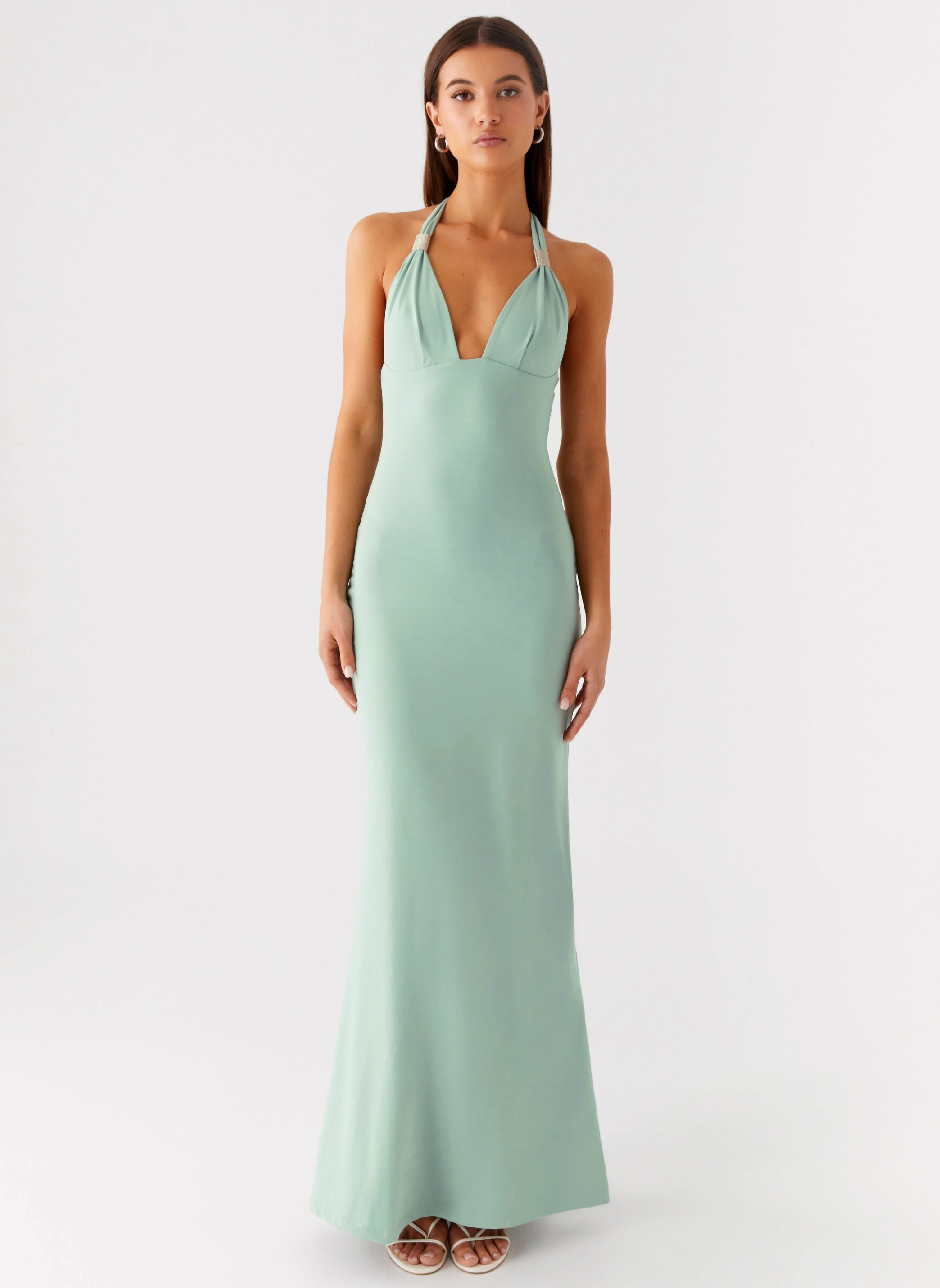 Fern Valley Maxi Dress - Sage