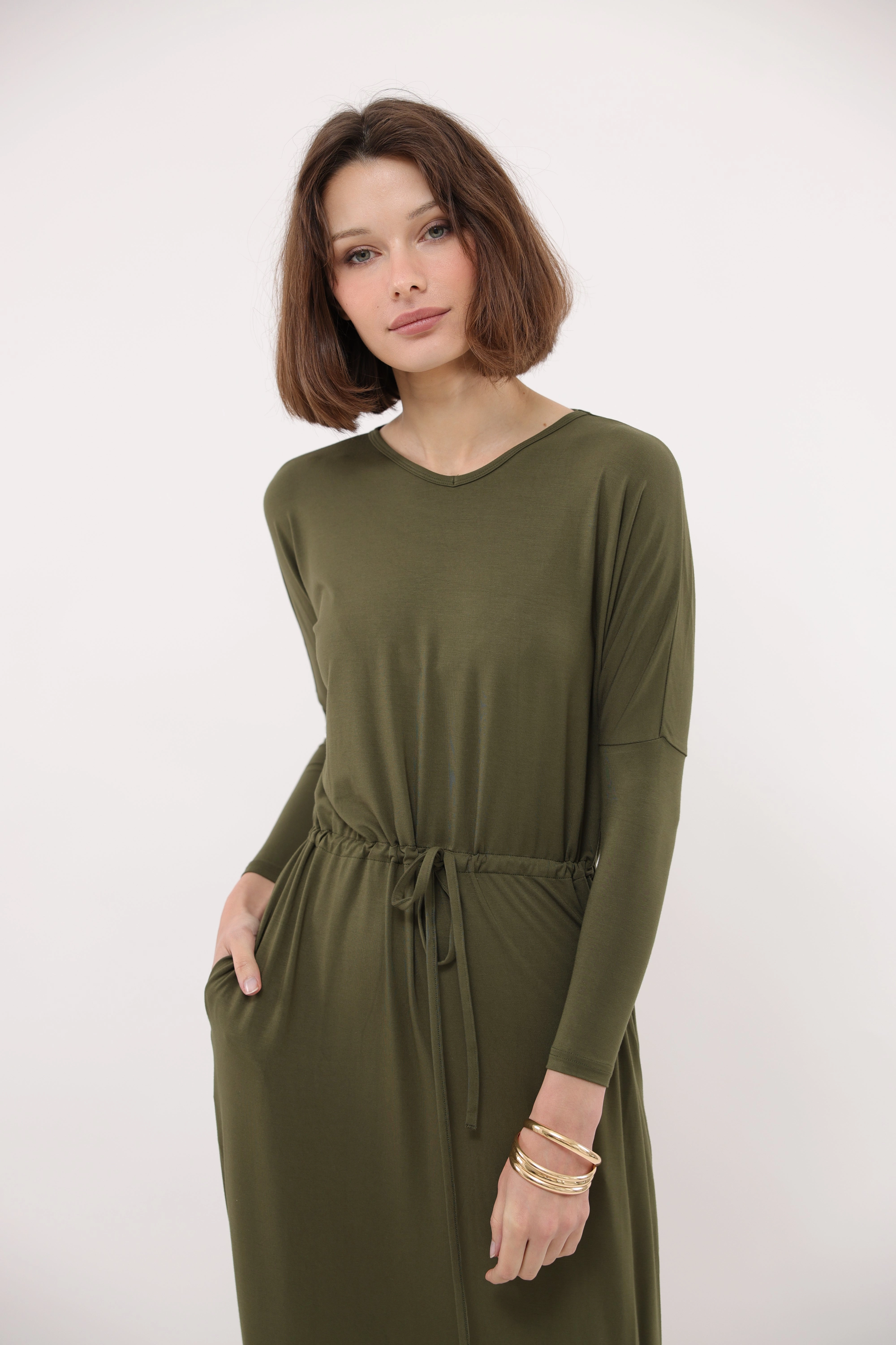 Allie Maxi 1.0 Dress Brunch Tone Layered Look