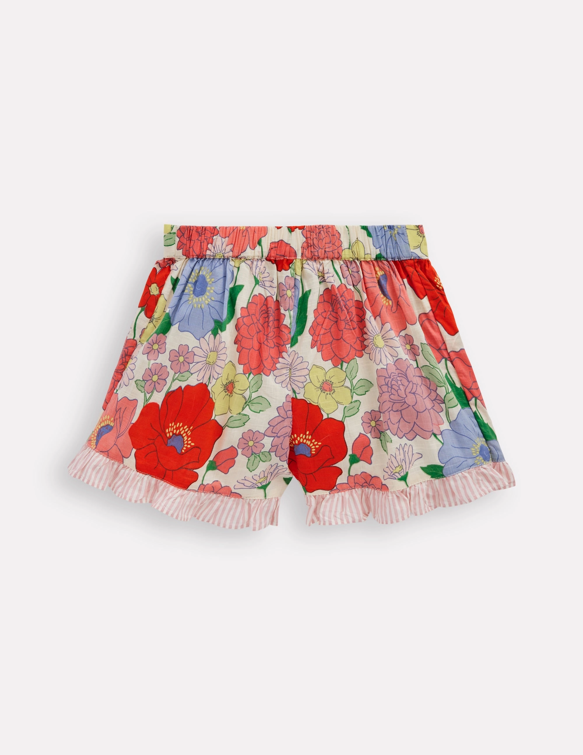 Wrap Frill Skort-Multi Summer Garden Easy Layers