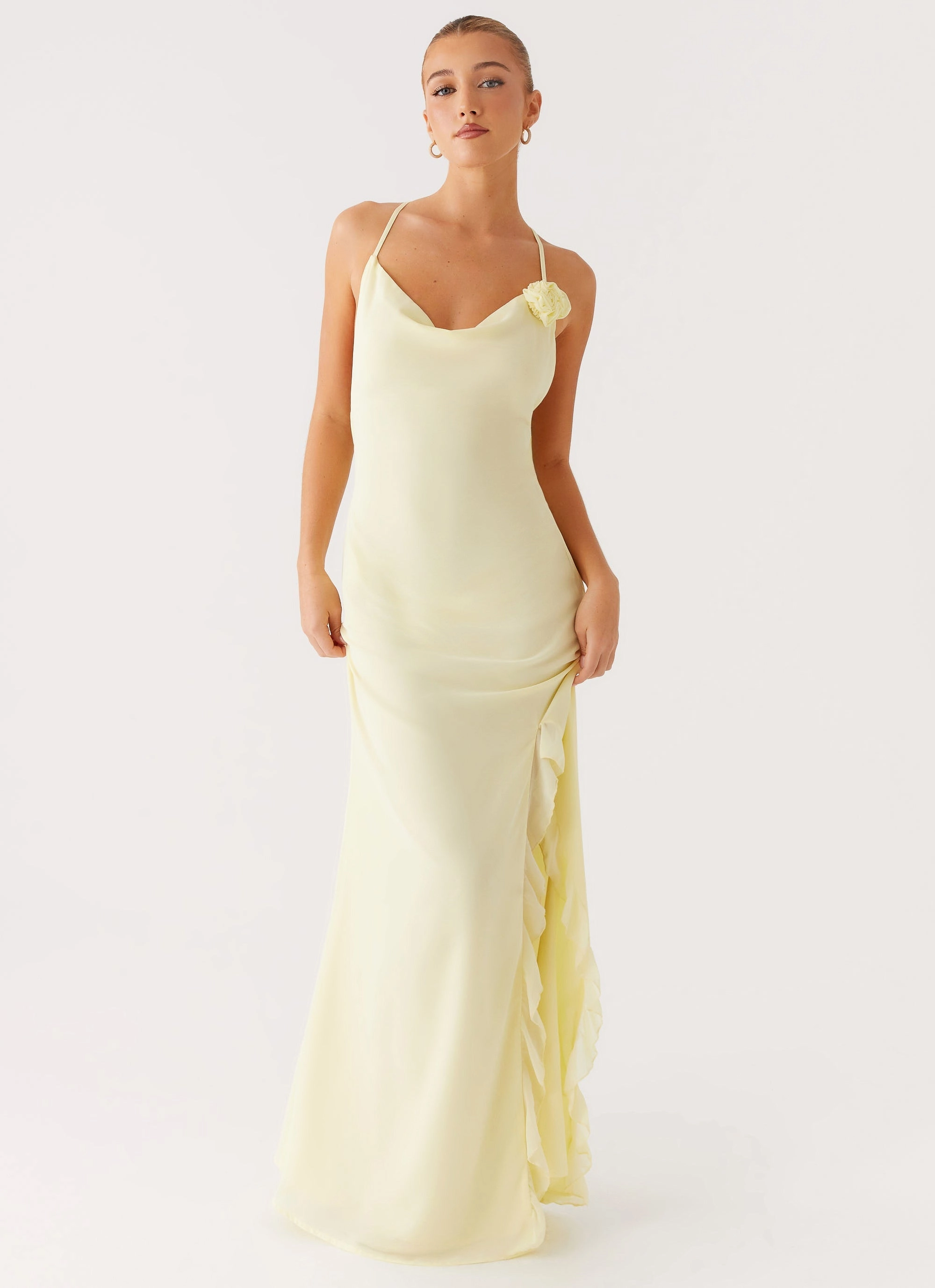 First Class Maxi Dress - Yellow