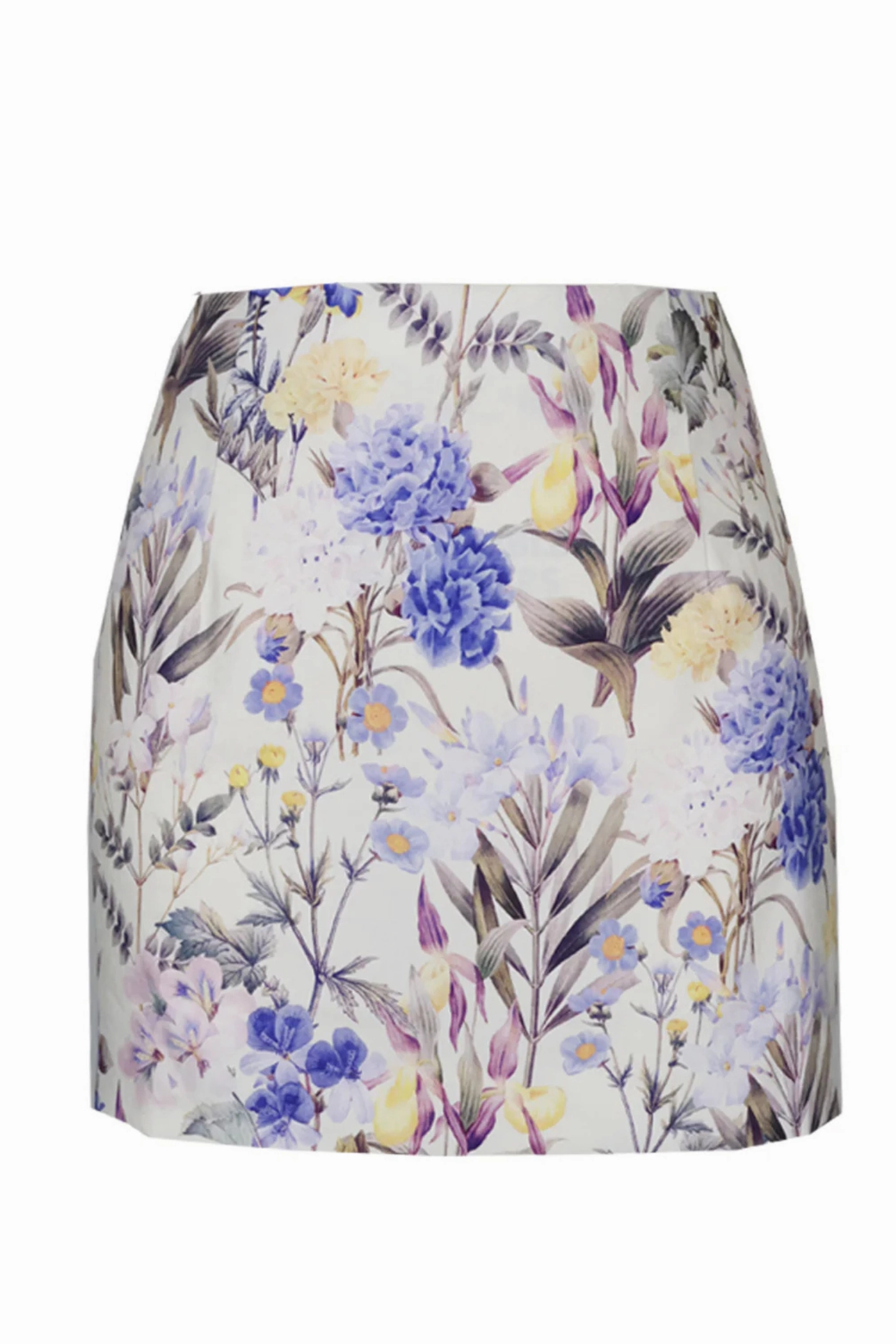 Inverted Pleats CLAUDIA LINEN SKIRT