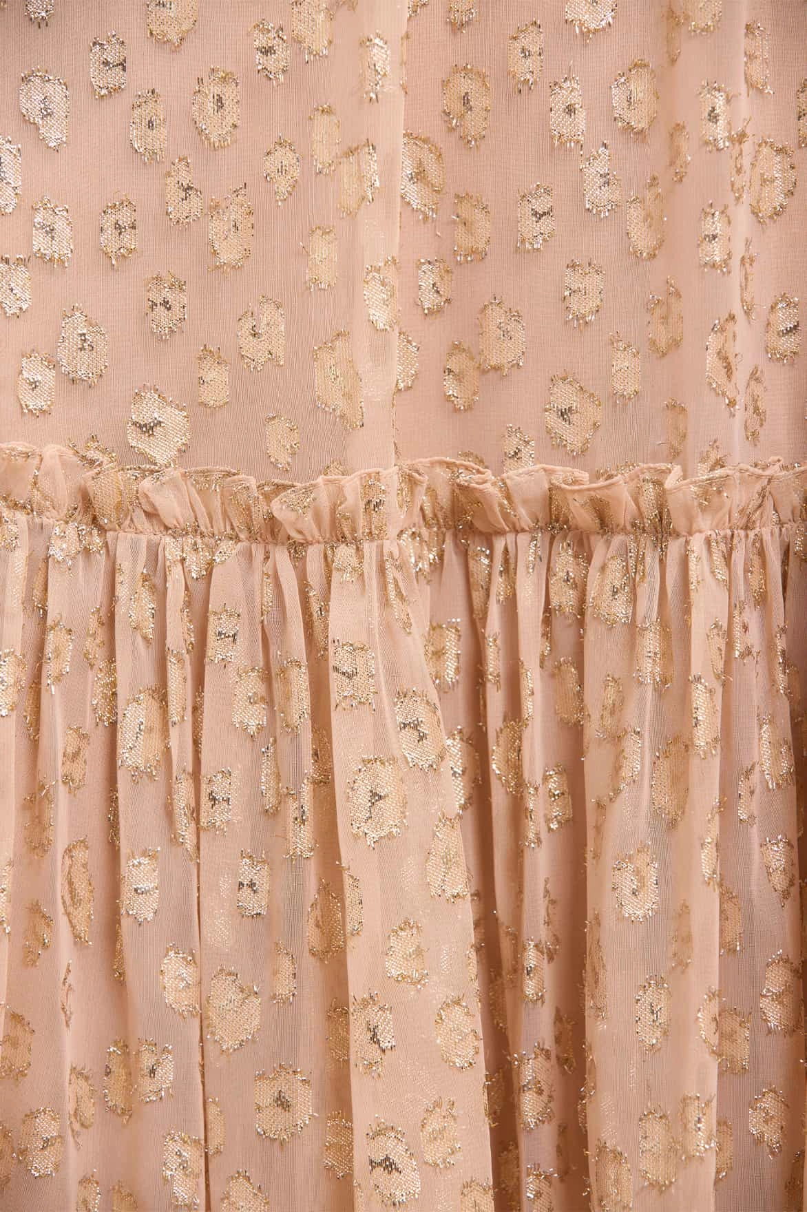 Beach Walk Effortless Layering Harper Lurex Cape Ankle Gown