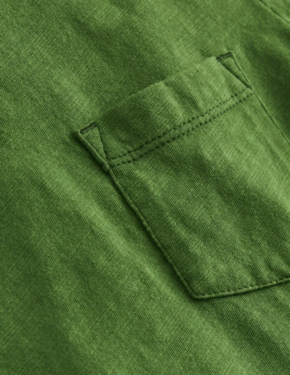 Everyday Long Sleeve T-Shirt-Broccoli Green Mesh Lining