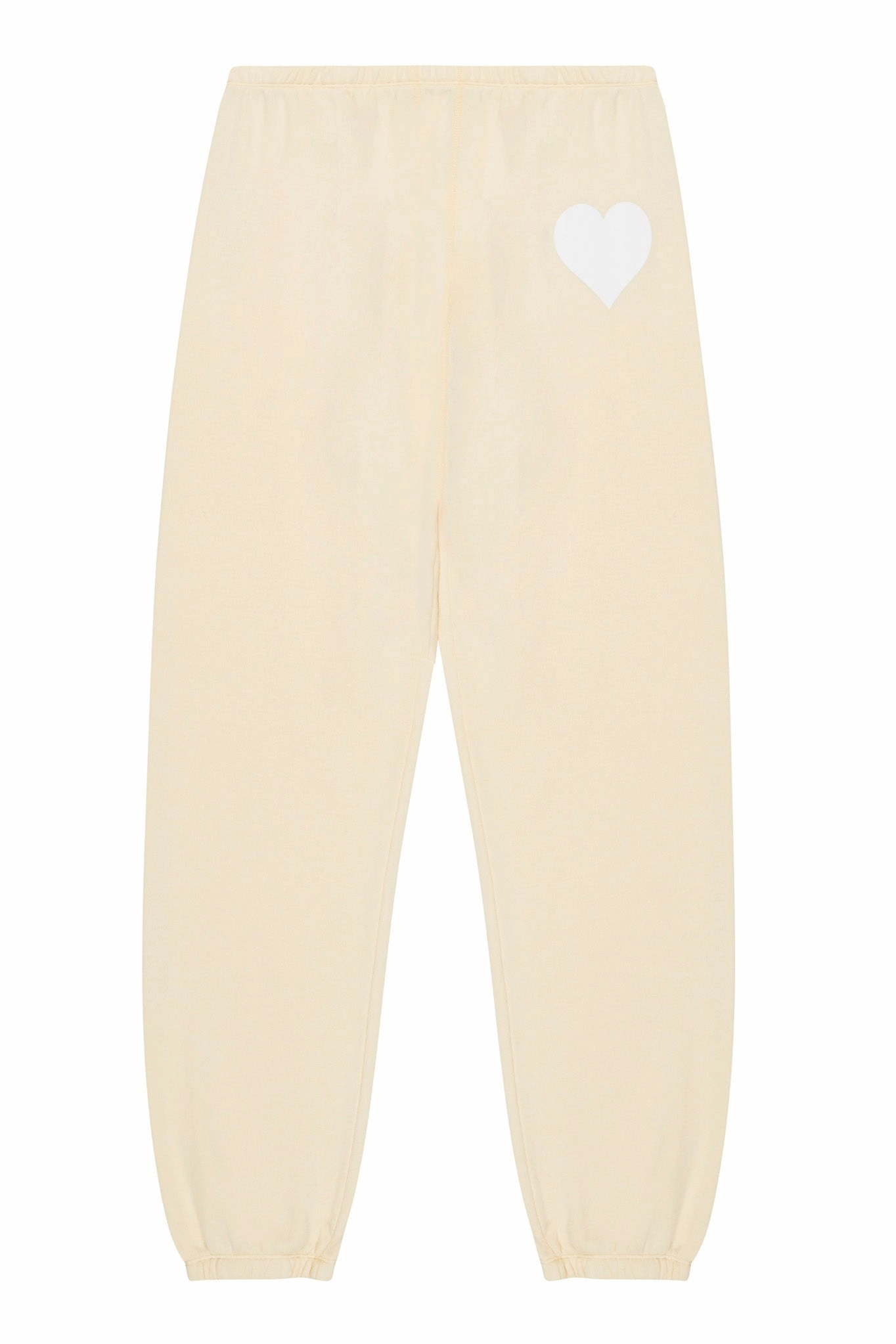 Bamboo Fiber Fabric LowMaintenanceMaterial Butter Heart Sweatpants