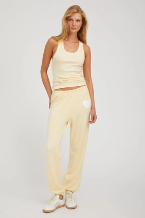 AdjustableHemCuffs Butter Heart Sweatpants