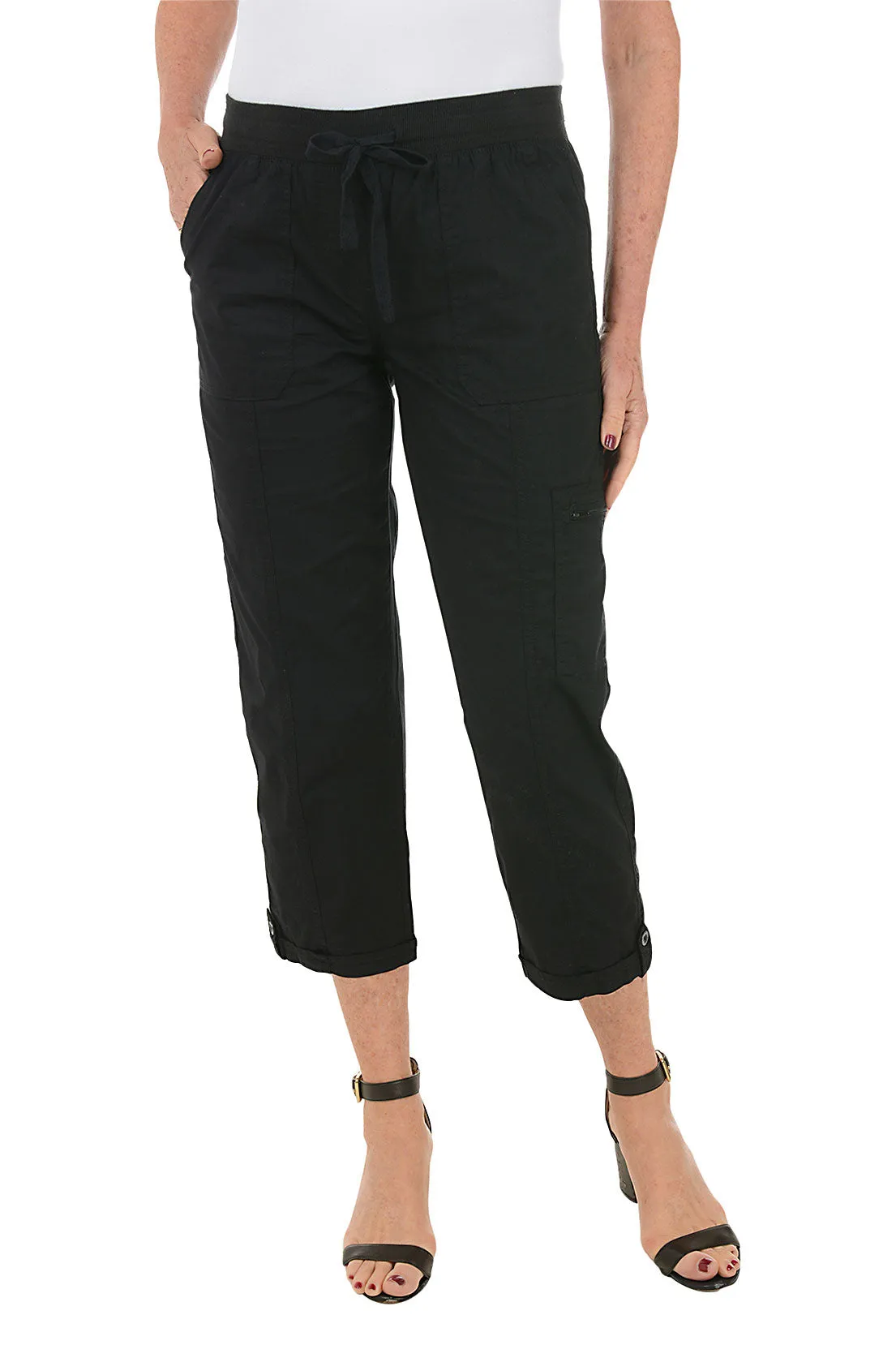 Diana Cargo Pocket Crop Pant Fashion Layer No Ride