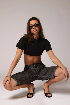 The Amelia Jort / Blackout MoistureWicking