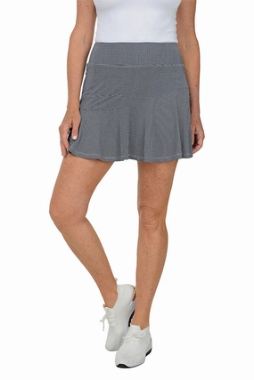 Camouflage Style Seamless Edge Design Mini Check UPF50  Flounce Skort