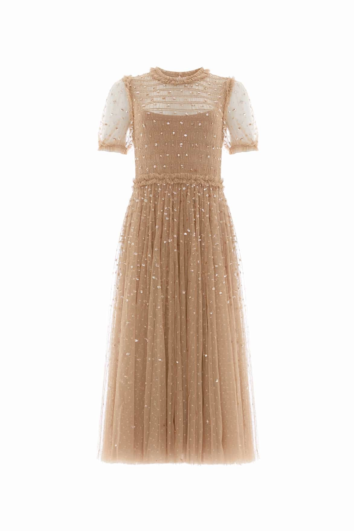 Pose Sweet Sequin Giselle Smocked Ballerina Dress