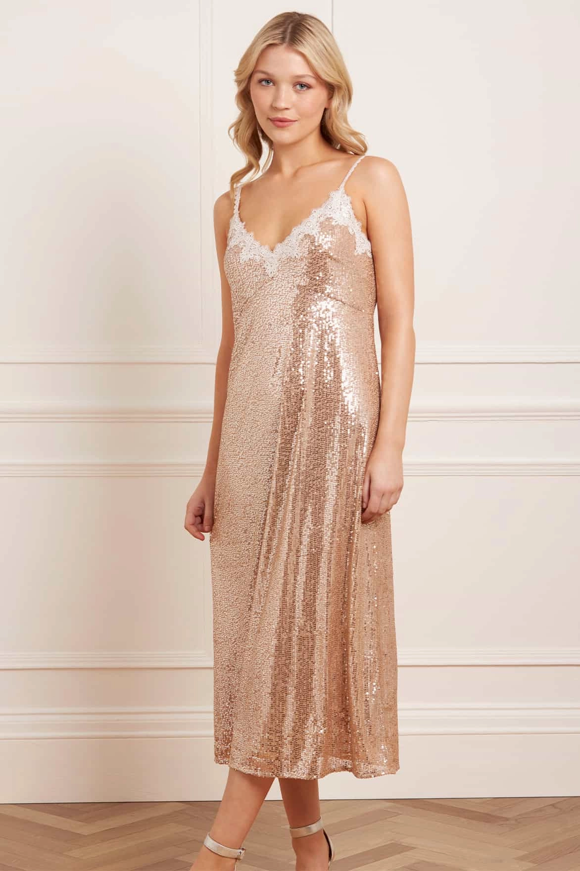 Coco Cami Ballerina Dress Texture Edge