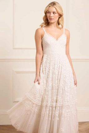 Maeva Cami Ankle Gown Flattering Look Fit BreathableFabric