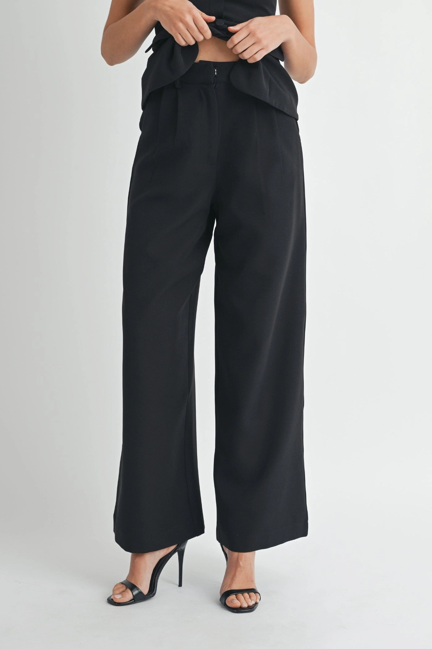 FRAN CREPE TAILORED TROUSERS Sport Friendly