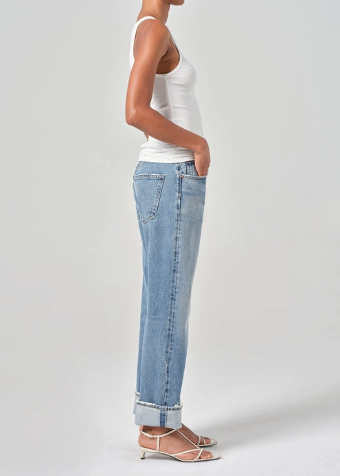 Affordable Fashion Lover Fran Low Slung Straight in Reign