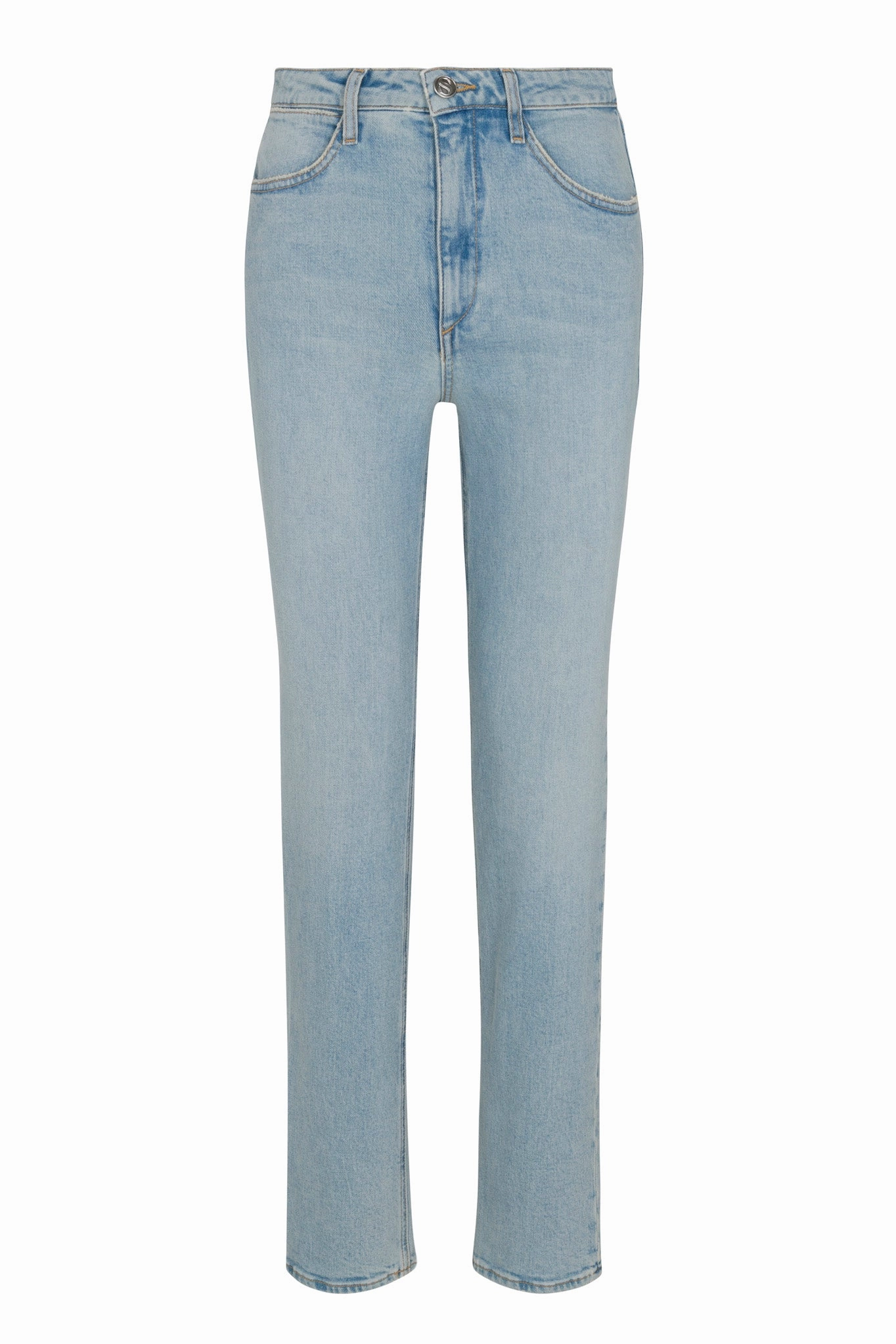 Francoise Slim Straight Denim Slimline Fit Secure Waistband